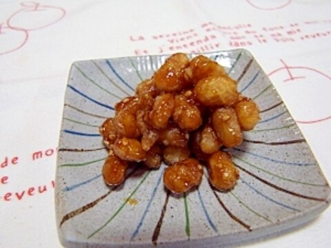 食べたらヤミツキ!大豆の甘辛炒め